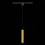 Подвесной светильник ST-Luce Однофазная трековая система ST151.306.01 цвет плафона/подвески Золото, цвет арматуры Черный-2