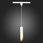 Подвесной светильник ST-Luce Однофазная трековая система ST152.506.01 цвет плафона/подвески Белый, Золото, цвет арматуры Белый-3