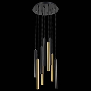 Подвесной светильник ST-Luce ST153 ST153.443.27 цвет плафона/подвески Латунь, Черный, цвет арматуры Черный-2