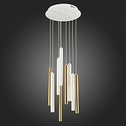 Подвесной светильник ST-Luce ST153 ST153.543.27 цвет плафона/подвески Белый, Латунь, цвет арматуры Белый-3