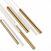 Подвесной светильник ST-Luce ST153 ST153.543.27 цвет плафона/подвески Белый, Латунь, цвет арматуры Белый-4