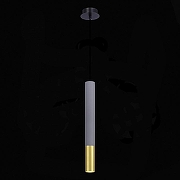 Подвесной светильник ST-Luce ST154 Concrete ST154.703.01 цвет плафона/подвески Золото, Серый, цвет арматуры Черный-3