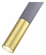 Подвесной светильник ST-Luce ST154 Concrete ST154.703.01 цвет плафона/подвески Золото, Серый, цвет арматуры Черный-5