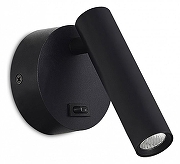 Бра ST-Luce ST16 ST161.401.05 цвет плафона/подвески Черный, цвет арматуры Черный