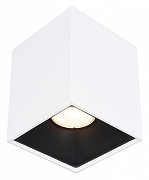 Накладной светильник ST-Luce ST168 ST168.542.01 цвет плафона/подвески Черный, цвет арматуры Белый