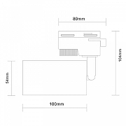 Светильник на штанге ST-Luce Solt ST300.506.01 цвет плафона/подвески Белый, цвет арматуры Белый-6