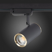 Светильник на штанге ST-Luce Crom1 ST301.436.01 цвет плафона/подвески Бронза, Черный, цвет арматуры Черный-7