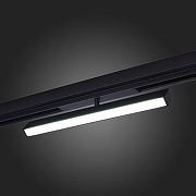 Светильник на штанге ST-Luce SKYL1NE 220 ST378.406.18 цвет плафона/подвески Белый, Черный, цвет арматуры Черный-4