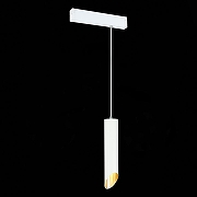 Подвесной светильник ST-Luce SKYL1NE 220 ST508.503.01 цвет плафона/подвески Белый, Золото, цвет арматуры Белый-1
