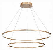 Подвесной светильник ST-Luce ST605 DOWN ST605.243.91 цвет плафона/подвески Белый, Золото, цвет арматуры Золото-2