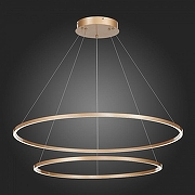 Подвесной светильник ST-Luce ST605 DOWN ST605.243.91 цвет плафона/подвески Белый, Золото, цвет арматуры Золото-4