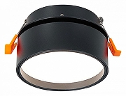 Встраиваемый светильник ST-Luce ST651 ST651.438.14 цвет плафона/подвески Черный, цвет арматуры Черный