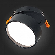 Встраиваемый светильник ST-Luce ST651 ST651.438.14 цвет плафона/подвески Черный, цвет арматуры Черный-4