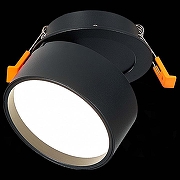 Встраиваемый светильник ST-Luce ST651 ST651.448.09 цвет плафона/подвески Черный, цвет арматуры Черный-3