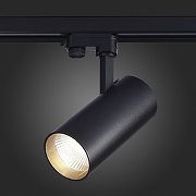 Светильник на штанге ST-Luce Трехфазная трековая система ST661.446.40 цвет плафона/подвески Черный, цвет арматуры Черный-3