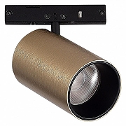 Светильник на штанге ST-Luce SUPER5 ST671.336.05 цвет плафона/подвески Латунь, цвет арматуры Черный