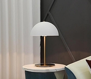 Настольная лампа TopDecor Stratus Stratus T1 10 цвет плафона/подвески Белый, цвет арматуры Золото-1