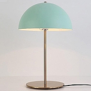 Настольная лампа TopDecor Stratus Stratus T1 25 цвет плафона/подвески Бирюзовый, цвет арматуры Золото
