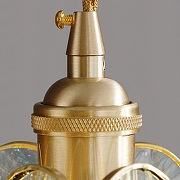 Подвесной светильник Imperiumloft SUM sum01 цвет плафона/подвески Прозрачный, цвет арматуры Латунь-4