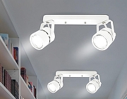 Спот Ambrella Light TA TA104 цвет плафона/подвески Белый, цвет арматуры Белый-5