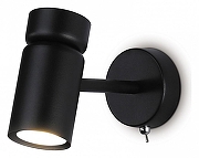 Бра Ambrella Light TA TA13184 цвет плафона/подвески Черный, цвет арматуры Черный