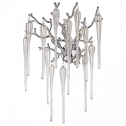 Бра Dio D’Arte Tavenna Nickel Tavenna H 2.40.101 N цвет плафона/подвески Прозрачный, цвет арматуры Никель