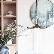 Подвесной светильник Imperiumloft THEA thea01 цвет плафона/подвески Коричневый, цвет арматуры Золото-2