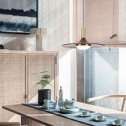 Подвесной светильник Imperiumloft THEA thea01 цвет плафона/подвески Коричневый, цвет арматуры Золото-6