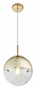 Подвесной светильник TopLight Glass TL1203H-41GD цвет плафона/подвески Золото, Прозрачный, цвет арматуры Золото-1