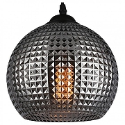 Подвесной светильник TopLight Verity TL1212H-01SM цвет плафона/подвески Дымчатый, цвет арматуры Черный