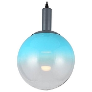 Подвесной светильник TopLight Gwendolyn TL1217H-01BE цвет плафона/подвески Голубой, цвет арматуры Черный