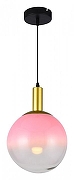 Подвесной светильник TopLight Gwendolyn TL1217H-01RS цвет плафона/подвески Розовый, цвет арматуры Золото, Черный-1