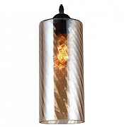 Подвесной светильник TopLight Pamella TL1222H-01AM цвет плафона/подвески Янтарный, цвет арматуры Черный