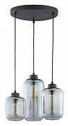Подвесной светильник TopLight Pollie TL1631H-03SM цвет плафона/подвески Дымчатый, цвет арматуры Черный