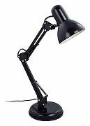 Настольная лампа офисная TopLight Racheal TL1632T-01BK цвет плафона/подвески Черный, цвет арматуры Черный