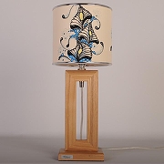 Настольная лампа Manne TL.7380 TL.7380-1 (ракушки) цвет плафона/подвески Разноцветный, цвет арматуры Коричневый