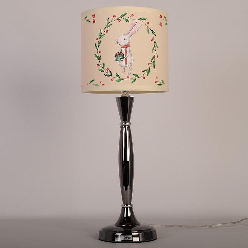 Настольная лампа Manne TL.7734-1BL TL.7734-1BL (заяц с подарком) лампа настольная 1л 