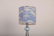 Настольная лампа Manne TL.7737-1BL TL.7737-1BL (волны) настольная лампа 1л цвет плафона/подвески Разноцветный, цвет арматуры Хром-1