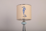 Настольная лампа Manne TL.7737-1BL TL.7737-1BL (дама с собачкой) настольная лампа 1л цвет плафона/подвески Разноцветный, цвет арматуры Хром-1