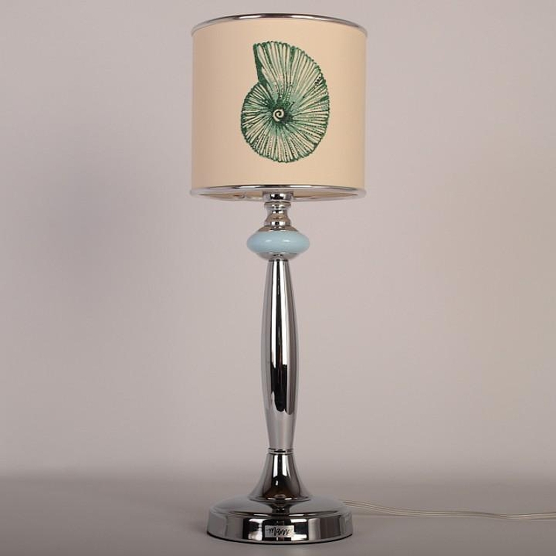 Настольная лампа Manne TL.7737-1BL TL.7737-1BL (зеленая ракушка) настольная лампа 1л 