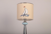 Настольная лампа Manne TL.7737-1BL TL.7737-1BL (корабль 1) настольная лампа 1л цвет плафона/подвески Разноцветный, цвет арматуры Хром-1