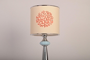 Настольная лампа Manne TL.7737-1BL TL.7737-1BL (коралл) настольная лампа 1л цвет плафона/подвески Разноцветный, цвет арматуры Хром-1