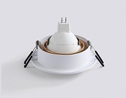 Встраиваемый светильник Ambrella Light TECHNO SPOT TN102723 цвет Белый, Золото-5