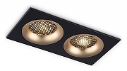 Встраиваемый светильник Ambrella Light TECHNO SPOT TN102735 цвет Золото, Черный
