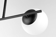 Светильник на штанге Lampit LEDO TP 2011-2 BK цвет плафона/подвески Белый, цвет арматуры Черный-2