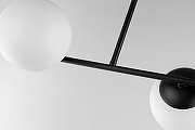Светильник на штанге Lampit LEDO TP 2011-2 BK цвет плафона/подвески Белый, цвет арматуры Черный-3