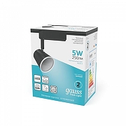 Светильник на штанге Gauss Track L1ght TR052 цвет плафона/подвески Черный, цвет арматуры Черный-3