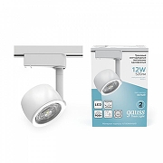 Светильник на штанге Gauss Track L1ght TR054 цвет плафона/подвески Белый, цвет арматуры Белый-2