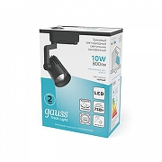 Светильник на штанге Gauss Track L1ght TR061 цвет плафона/подвески Черный, цвет арматуры Черный-3