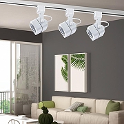 Светильник на штанге Эра TR10-GU10 WH цвет плафона/подвески Белый, цвет арматуры Белый-7